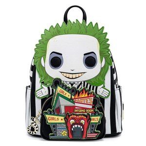 Loungefly Beetlejuice Dante's Inferno Mini Backpack- In Stock
